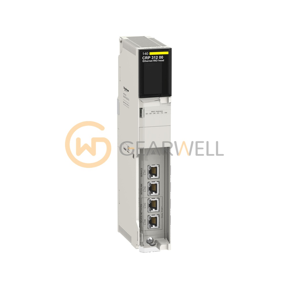 Schneider Electric 140CRP31200 Ethernet RIO head for Quantum