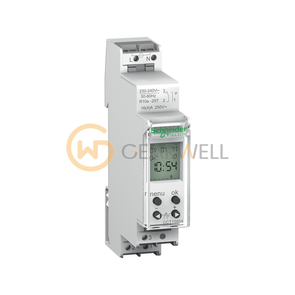 Schneider Electric CCT15854 Acti9 IHP Programmable Digital Time Switch