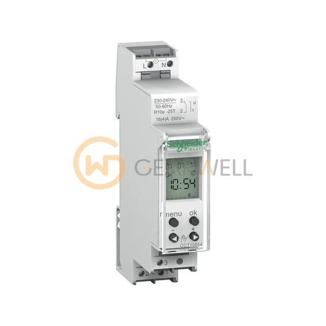 Schneider Electric CCT15854 Acti9 IHP Programmable Digital Time Switch