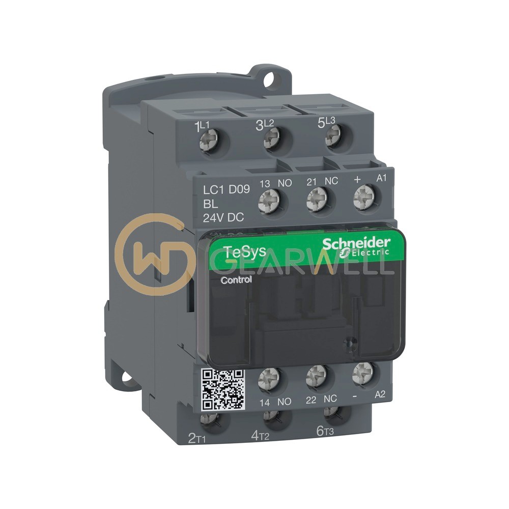Schneider Electric LC1D09BLTQ TeSys Deca Advanced Contactor