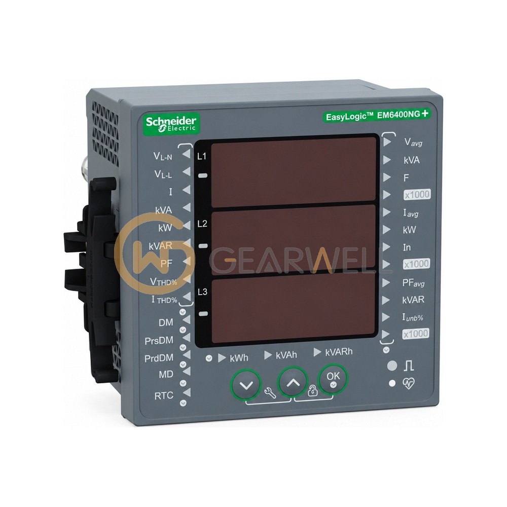 Schneider Electric METSEEM6400NGPOCL1 Power and Energy Meter
