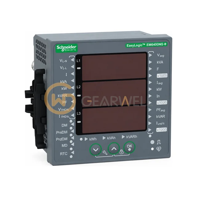 Schneider Electric METSEEM6400NGPOCL1 Power and Energy Meter