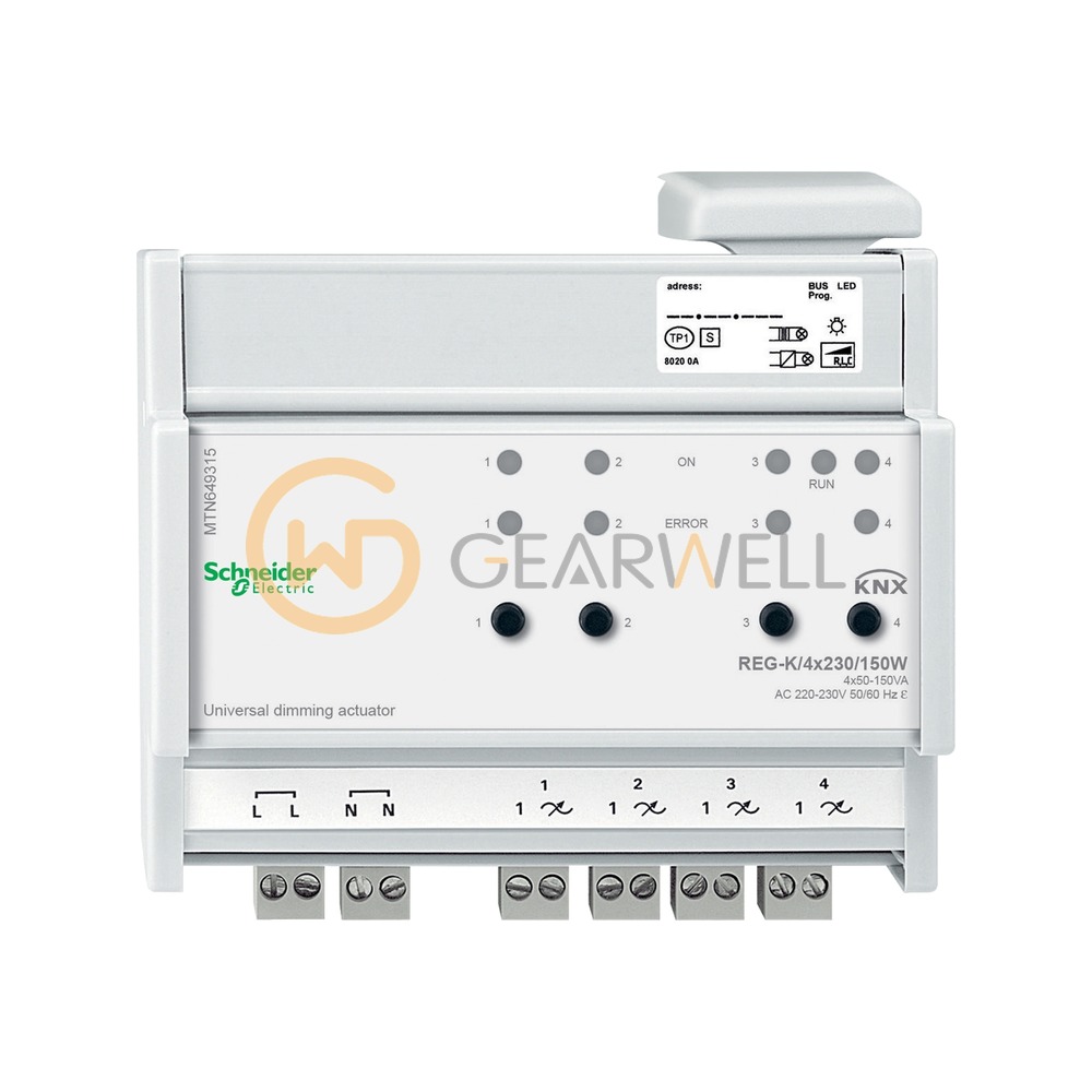 Schneider Electric MTN649315 SpaceLogic KNX Dimming Actuator