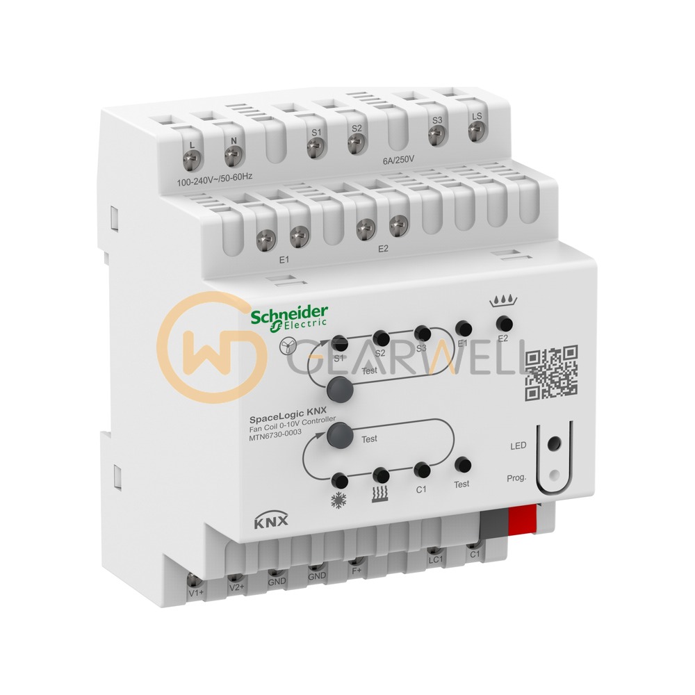 Schneider Electric MTN6730-0003 SpaceLogic KNX KNX fan coil actuator