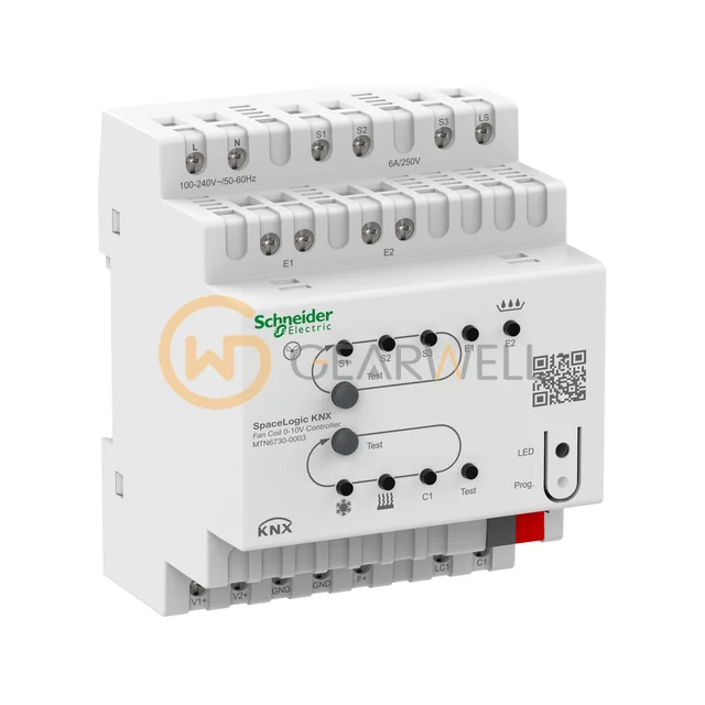 Schneider Electric MTN6730-0003 SpaceLogic KNX KNX fan coil actuator