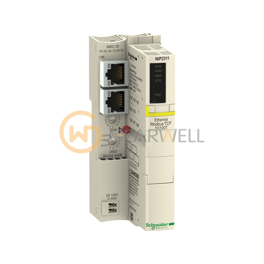 Schneider Electric STBNIP2311 Standard Network Interface Module (Ethernet Modbus TCP/IP)