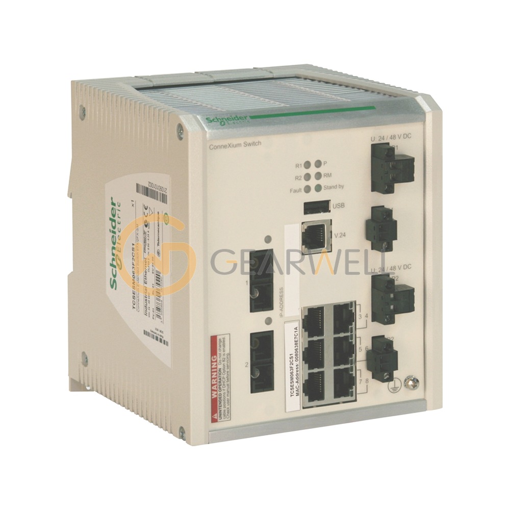 Schneider Electric TCSESM063F2CS1 ConneXium Managed Ethernet Switch