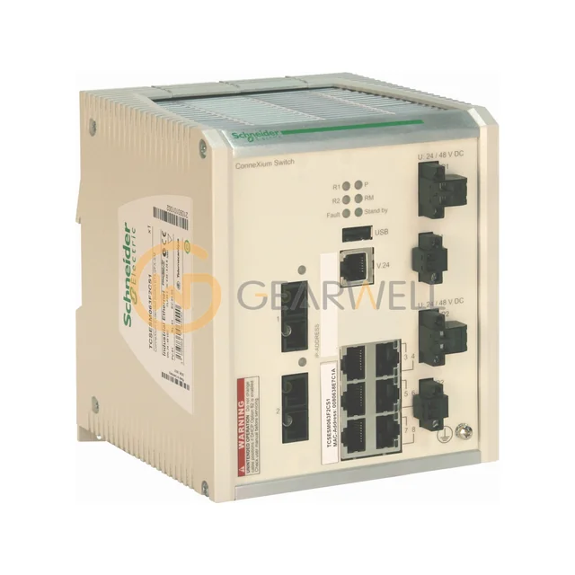 Schneider Electric TCSESM063F2CU1C ConneXium Ethernet TCP/IP managed switch