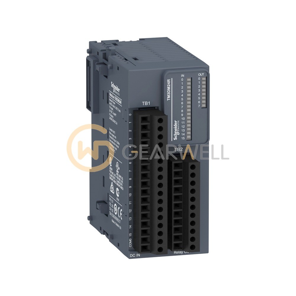 Schneider Electric TM3DM24R Discrete I/O expansion module (relay outputs)