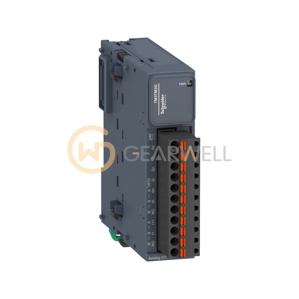 Schneider Electric TM3TM3G Analog/temperature I/O expansion module (spring terminals)