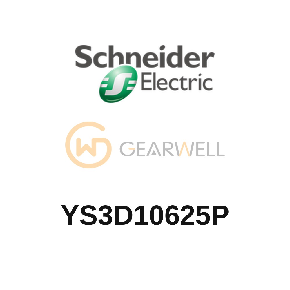 Schneider Electric YS3D10625P Spacial S3D Wall-mounting steel enclosure with mounting plate