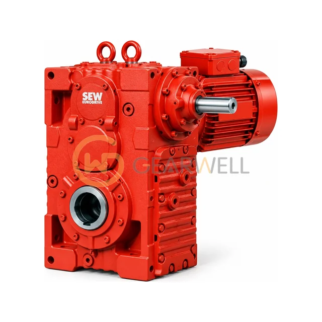 SEW-EURODRIVE RF07 DR63L4BR/HR/TF Helical Brake Gearmotor 0.25 kW