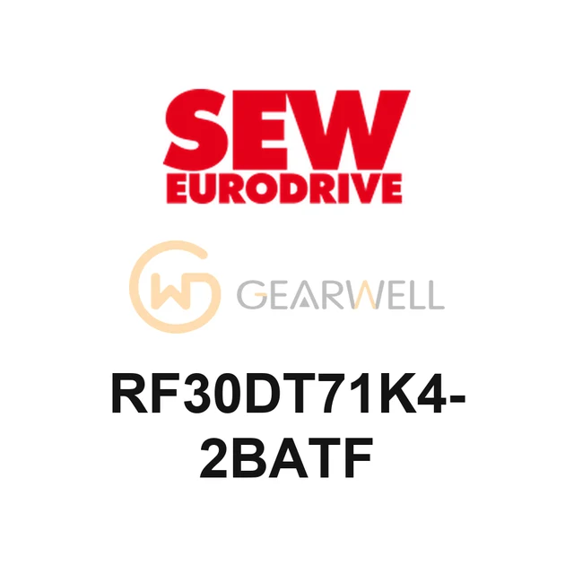SEW-EURODRIVE RF30DT71K4-2BATF Helical Gearmotor, B5 Flange