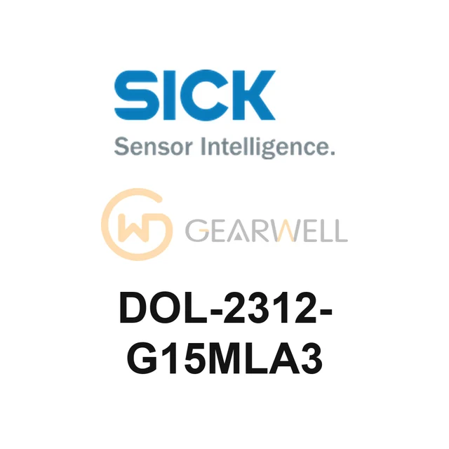 SICK DOL-2312-G15MLA3 Sensor-Actuator Cable, M23 12-pin, 15 m