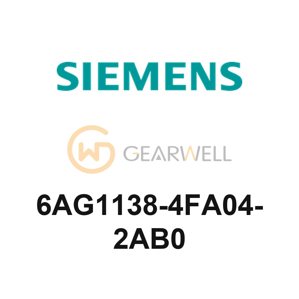 Siemens 6AG1138-4FA04-2AB0 SIPLUS ET 200S Fail-Safe I/O Module