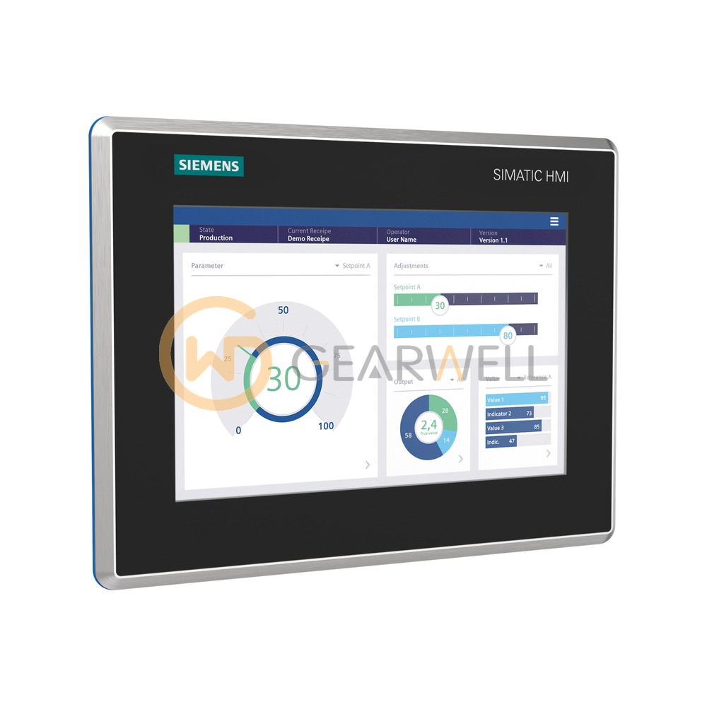 Siemens 6AV2128-3KB40-0AX0 MTP1000 Hygienic Panel