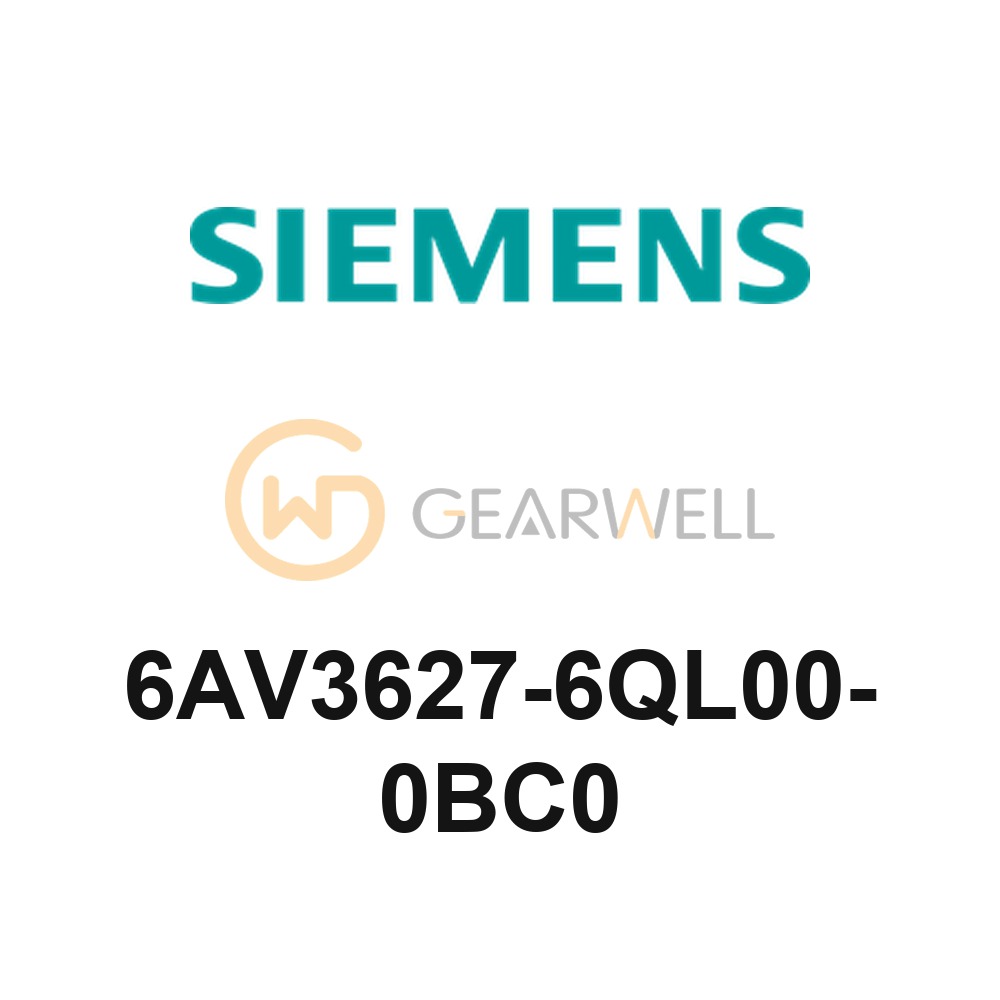 Siemens 6AV3627-6QL00-0BC0 SIMATIC HMI Touch Panel