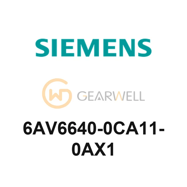 Siemens 6AV6640-0CA11-0AX1 SIMATIC HMI Touch Panel