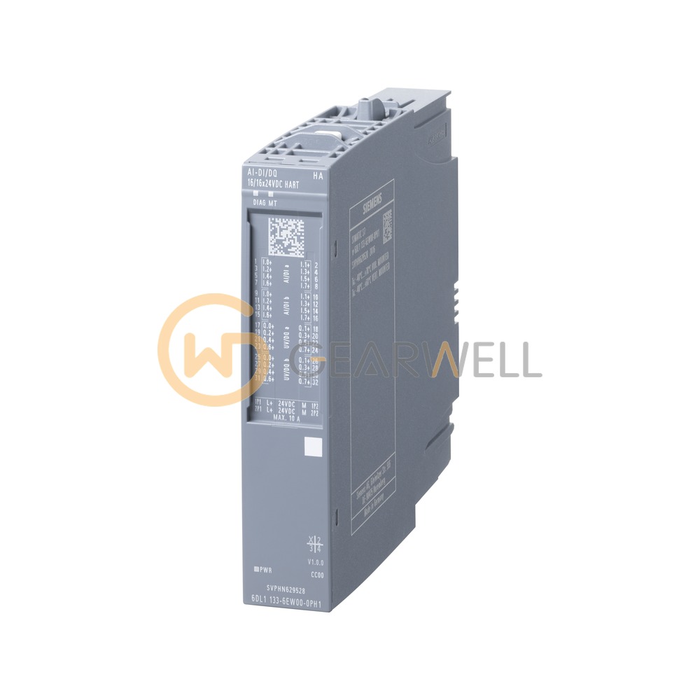 Siemens 6DL1133-6EW00-0PH1 Configurable I/O Module HART