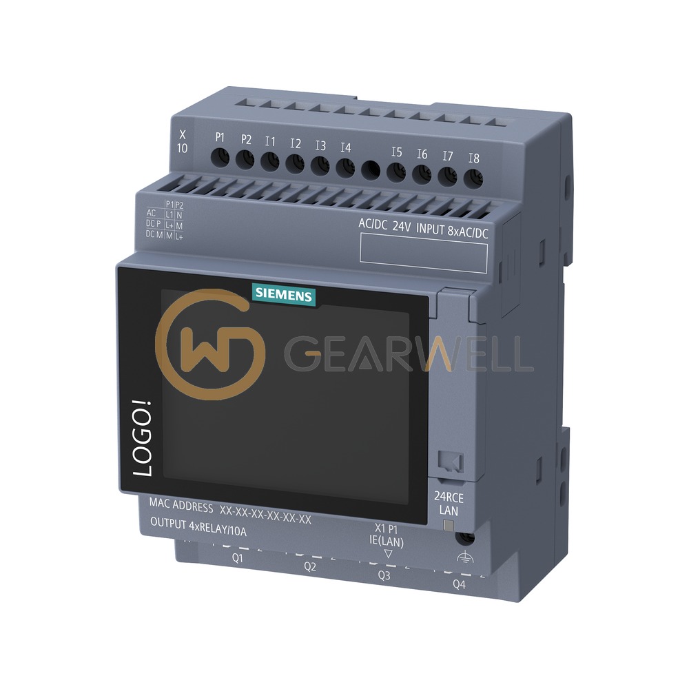 Siemens 6ED1052-1HB08-0BA3 LOGO! 9 Logic Module
