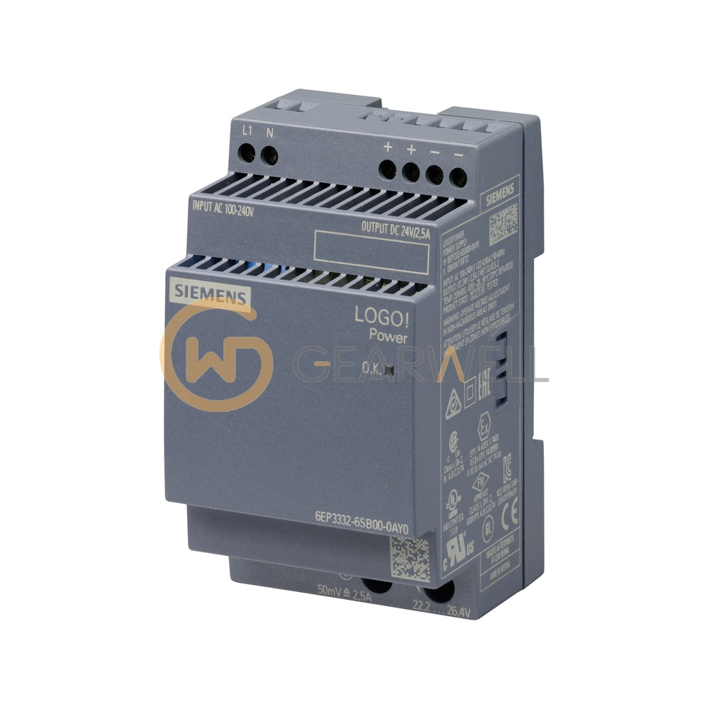 Siemens 6EP3332-6SB00-0AY0 LOGO!POWER Power Supply
