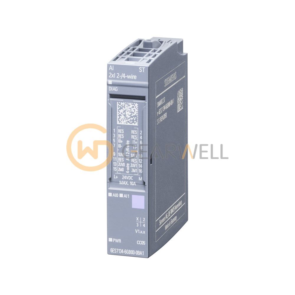 Siemens 6ES7134-6GB00-0BA1 AI 2xI 2-/4-wire ST Analog Input Module