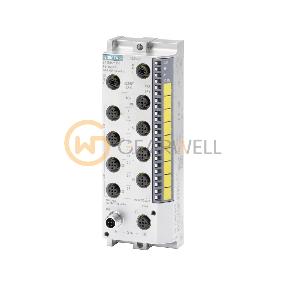 Siemens 6ES7146-6FF00-0AB0 SIMATIC ET 200eco PN Fail-Safe I/O Module