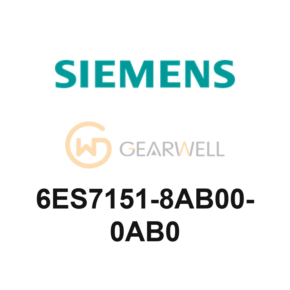 Siemens 6ES7151-8AB00-0AB0 SIMATIC ET 200S CPU