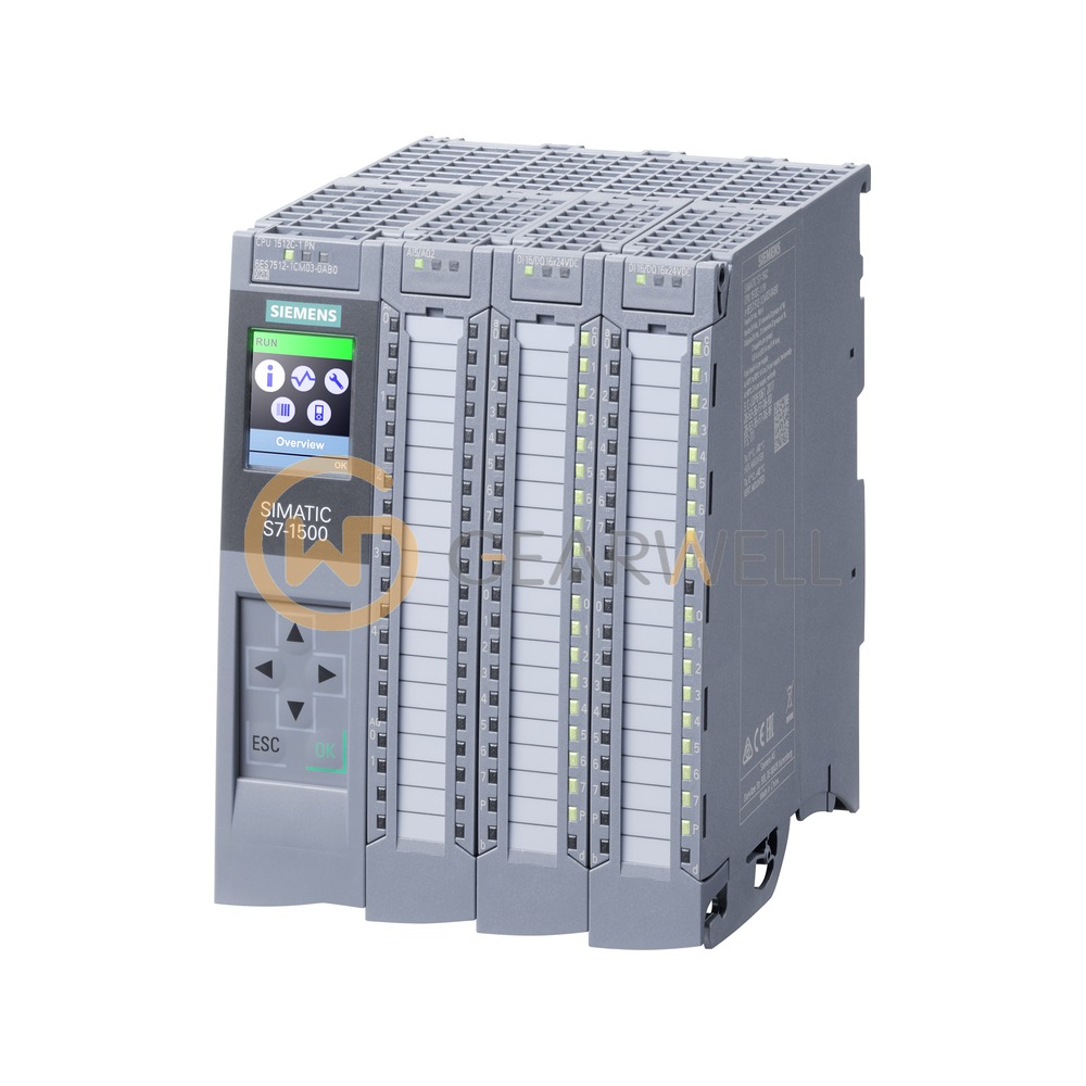 Siemens 6ES7512-1CK01-0AB0 SIMATIC S7-1500 CPU 1512C-1 PN Compact CPU