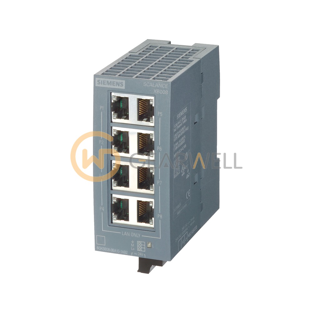 Siemens 6GK5008-0BA10-1AB2 Unmanaged Industrial Ethernet Switch