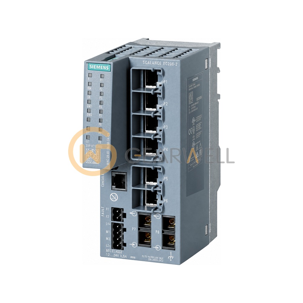 Siemens 6GK5206-2BD00-2AC2 SCALANCE XC206-2 Ethernet Switch