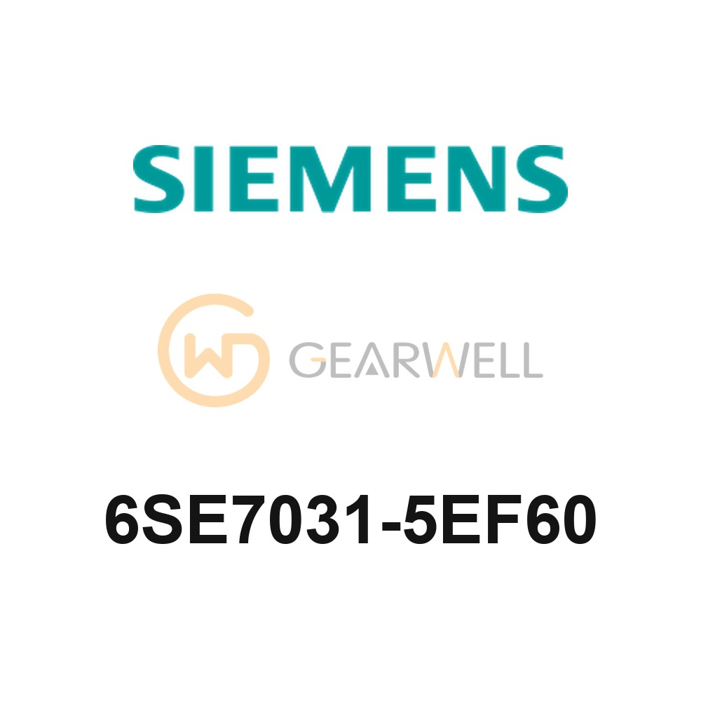 Siemens 6SE7031-5EF60 SIMOVERT MASTERDRIVES Frequency Inverter