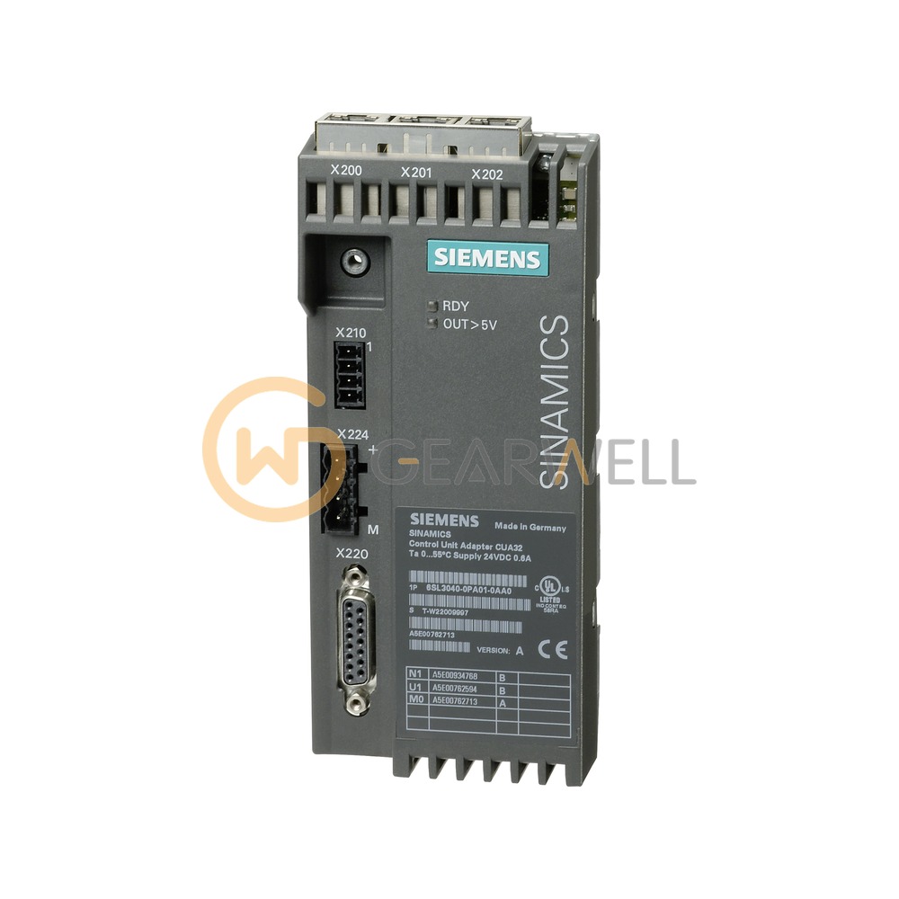 Siemens 6SL3040-0PA01-0AA0 SINAMICS CUA32 Control Unit Adapter