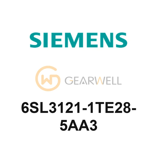 Siemens 6SL3121-1TE28-5AA3 SINAMICS S120 Motor Module