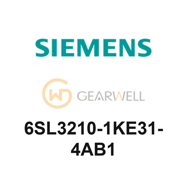 Siemens 6SL3210-1KE31-4AB1 SINAMICS G120C Frequency Inverter