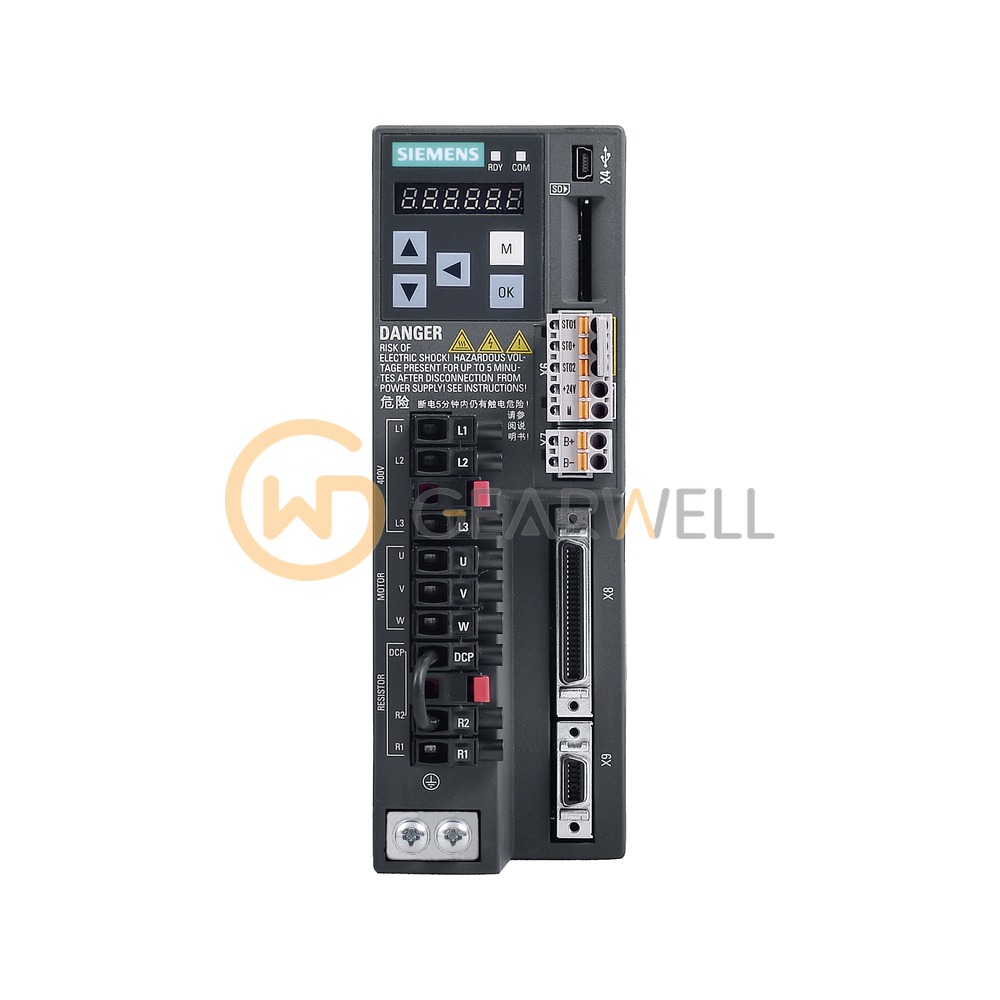 Siemens 6SL3210-5FE10-4UA0 SINAMICS V90 Servo Drive