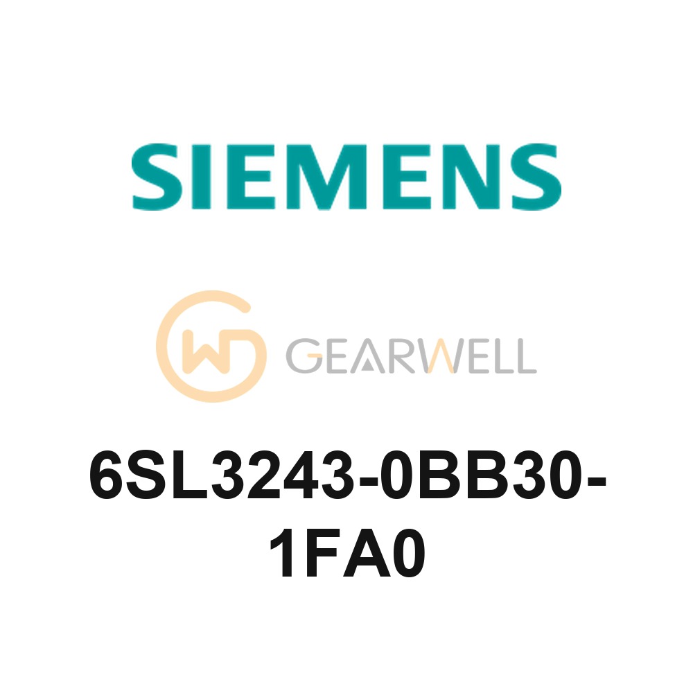 Siemens 6SL3243-0BB30-1FA0 SINAMICS G120 Control Unit