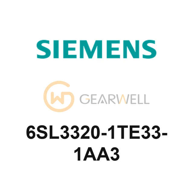 Siemens 6SL3320-1TE33-1AA3 SINAMICS S120 Motor Module