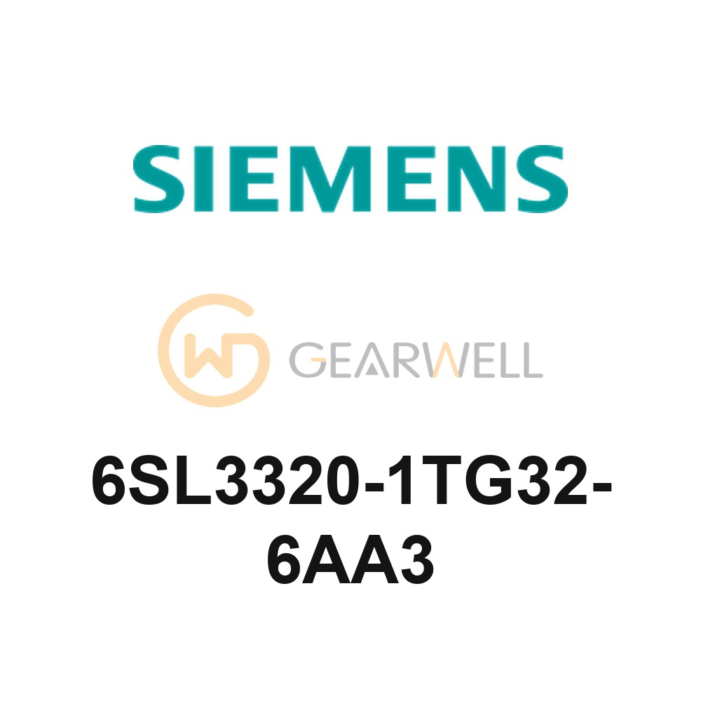 Siemens 6SL3320-1TG32-6AA3 SINAMICS S120 Motor Module