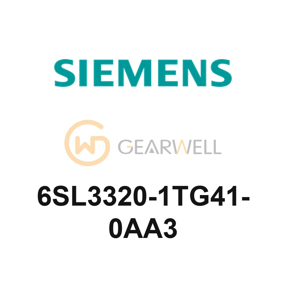 Siemens 6SL3320-1TG41-0AA3 SINAMICS S120 Motor Module