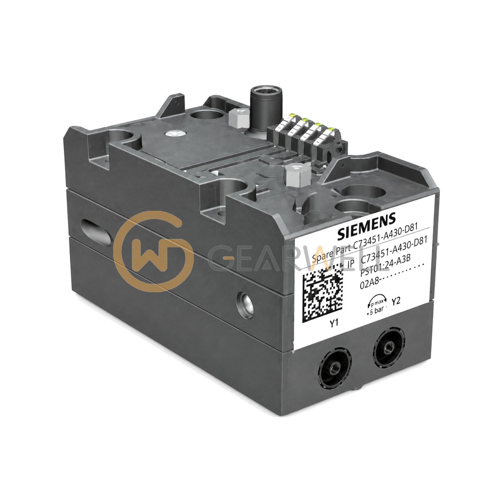 Siemens C73451-A430-D81 SIPART PS2 Positioner Pneumatic Block