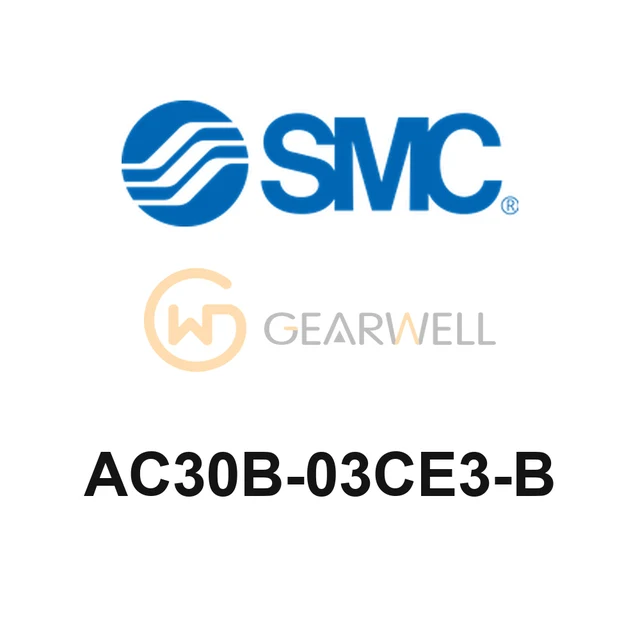 SMC AC30B-03CE3-B AC-B Air Filter + Regulator Unit