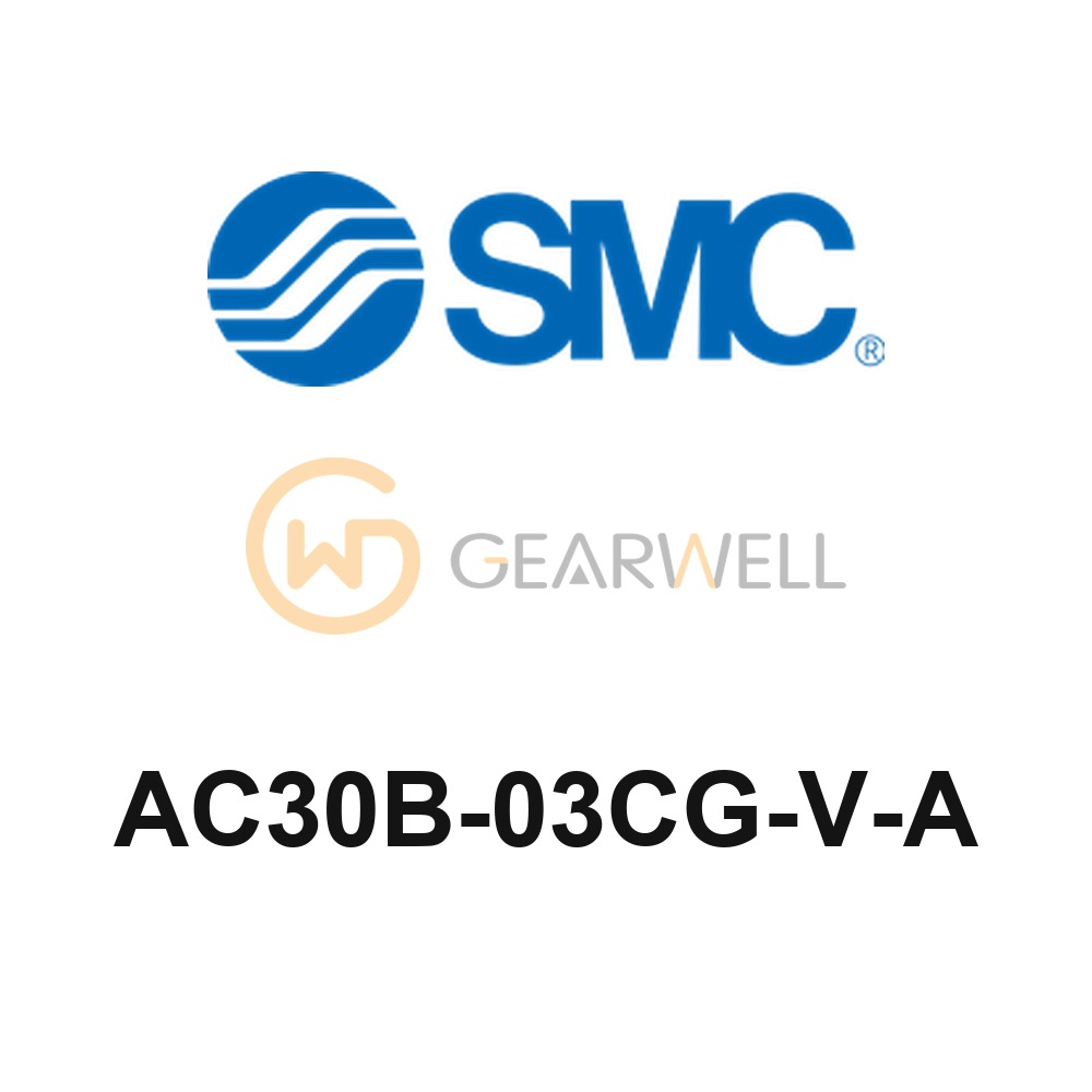 SMC AC30B-03CG-V-A AC-A Air Filter + Regulator Unit