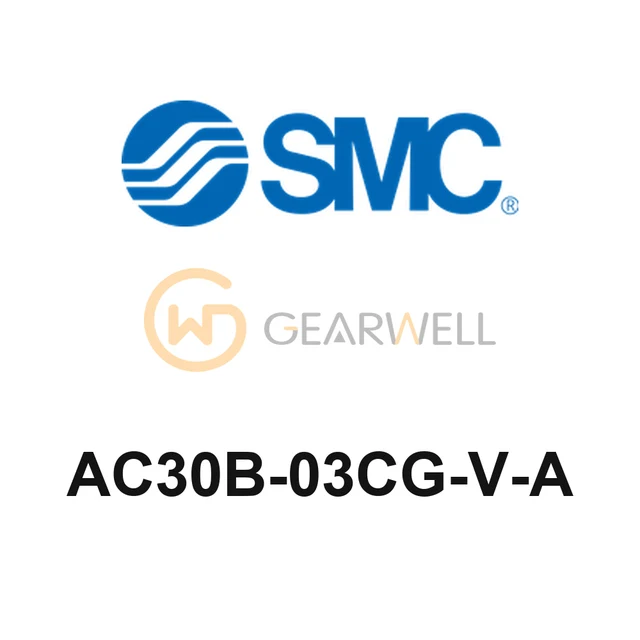 SMC AC30B-03CG-V-A AC-A Air Filter + Regulator Unit
