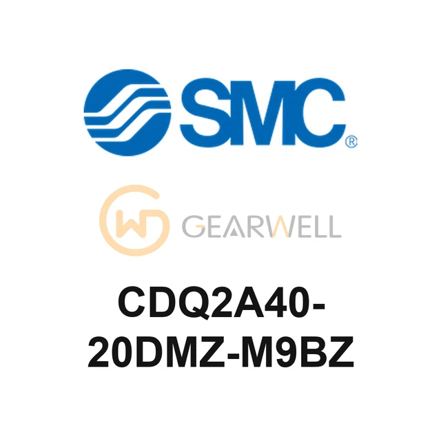 SMC CDQ2A40-20DMZ-M9BZ CQ2-Z Series Compact Cylinder