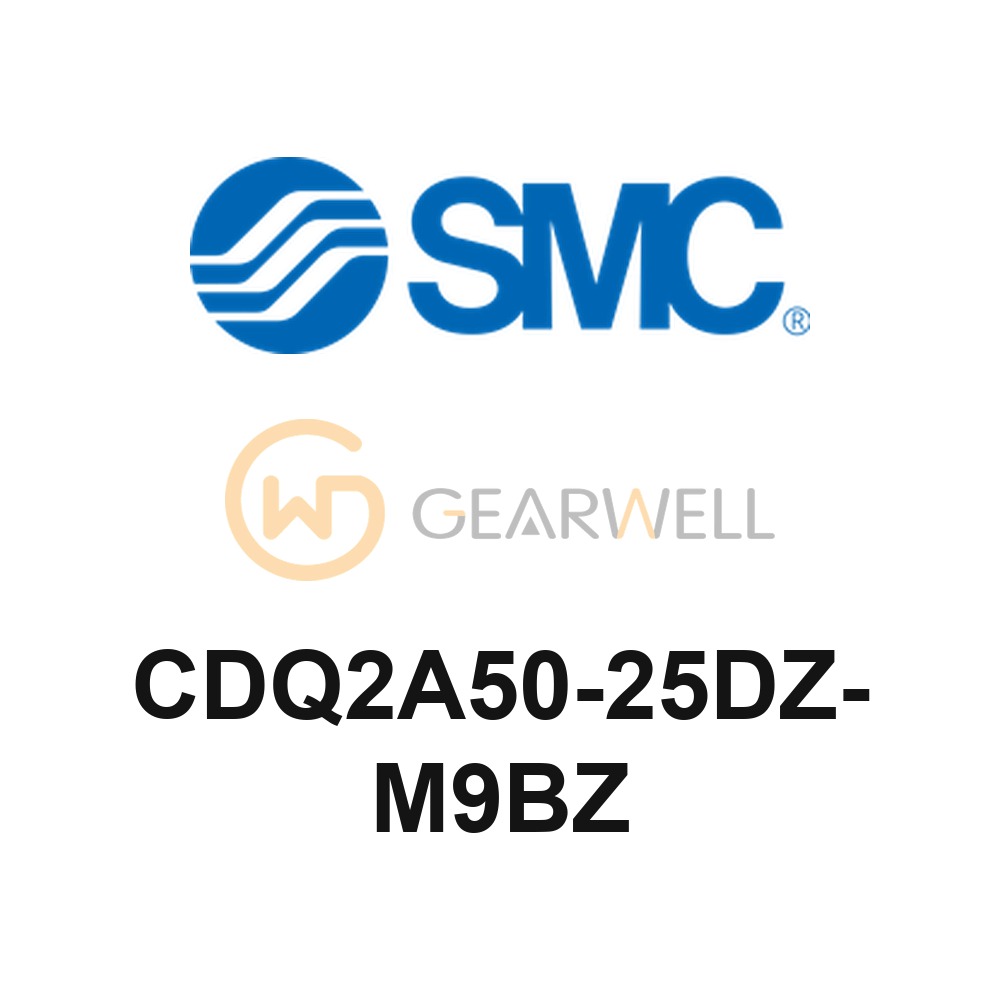SMC CDQ2A50-25DZ-M9BZ CQ2-Z Series Compact Cylinder