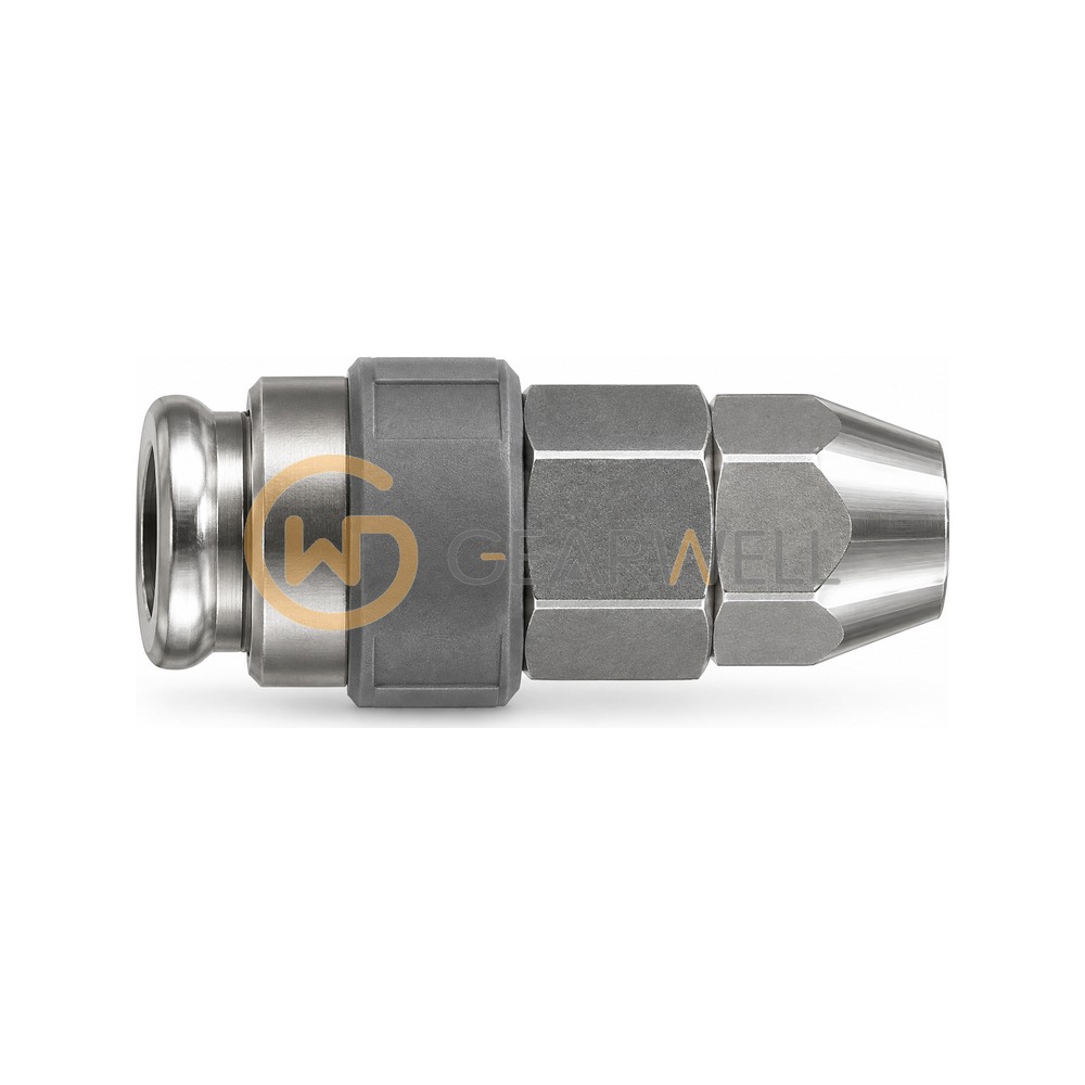 SMC KK3S-50N KK Series S Coupler Socket Nut Fitting Type