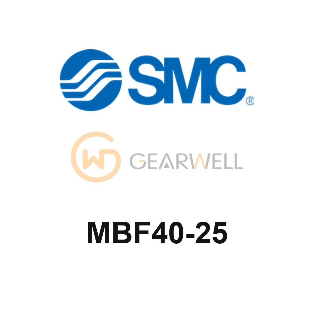 SMC MBF40-25 MB Series Air Cylinder