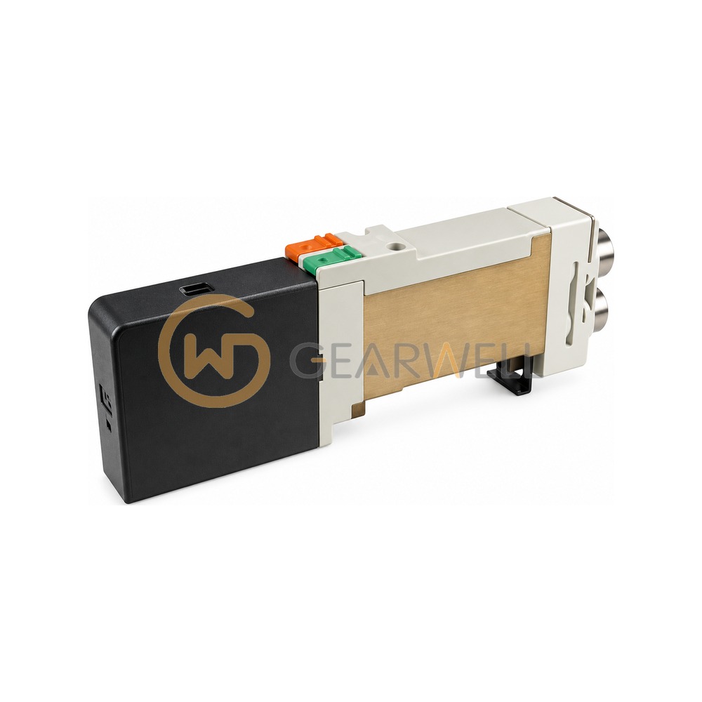 SMC SQ2531-51-C8 SQ2000 Series 5-Port Solenoid Valve