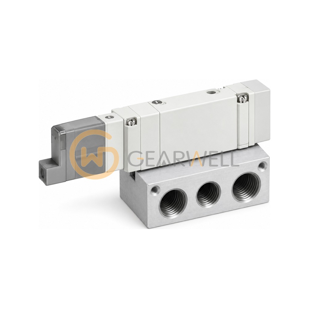 SMC SX3140-5NL0Z-Q SX3000 Series 5-Port Solenoid Valve